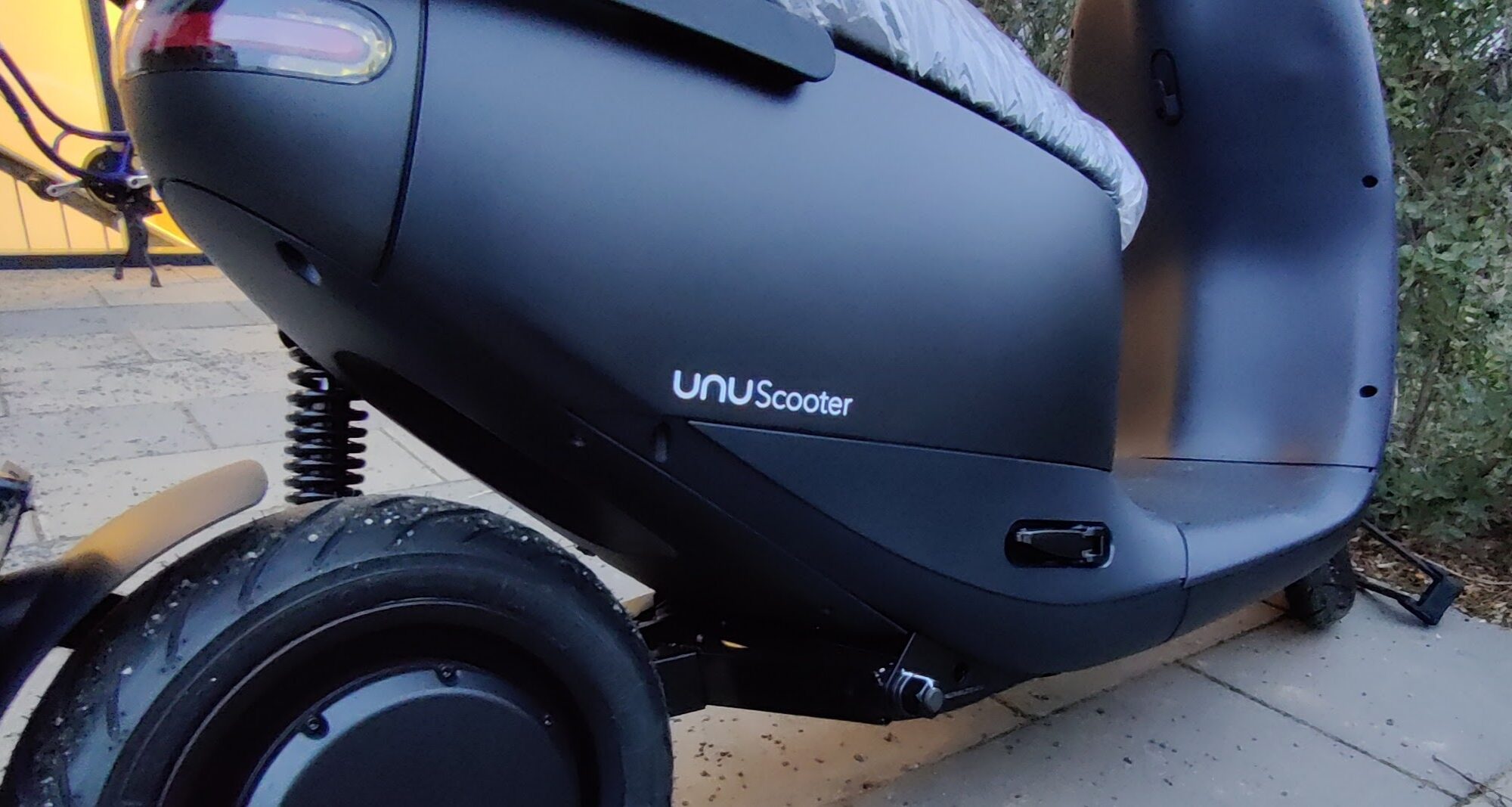Seitenansicht unu Scooter